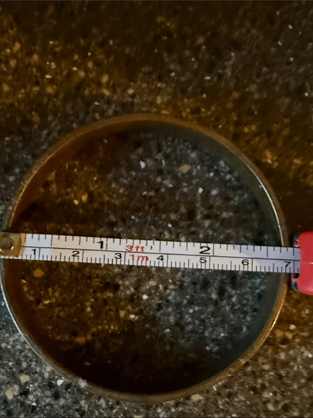 Vintage Antique Metal Tape Measure   Bracelet - Silver Finish - Picture 4 of 5